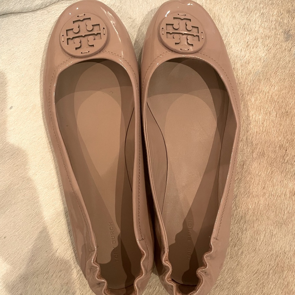 Tory Burch NEW (without box) Minnie Travel Ballet Flat, Size 13M